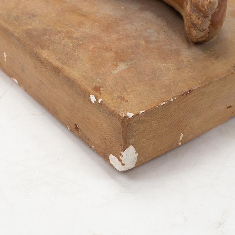 Johan Tobias Sergel, efter. Skulptur, patinerad gips.