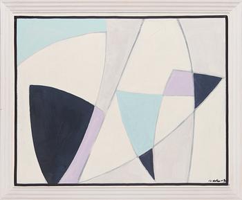 Raimo Walo, acrylic on canvas, signed and dated -91.