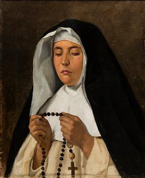 ADOLF VON BECKER, "ITALIAN NUN".