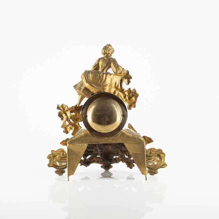 A mantle clock, second half of the 19th Century.
