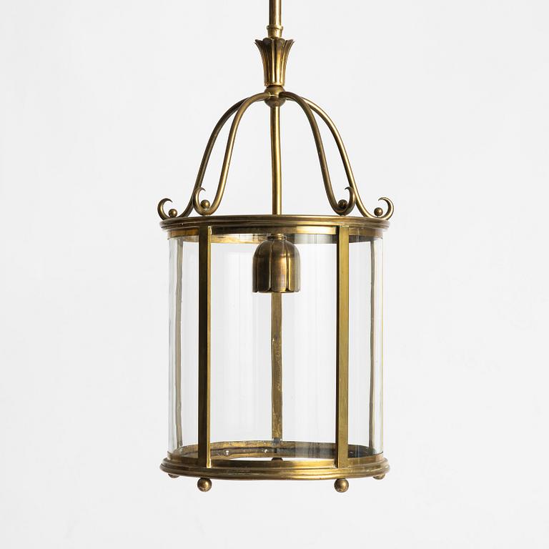 Harald Notini, a ceiling lamp model 6051, Arvid Böhlmarks Lampfabrik, Stockholm, 1920s-30s.