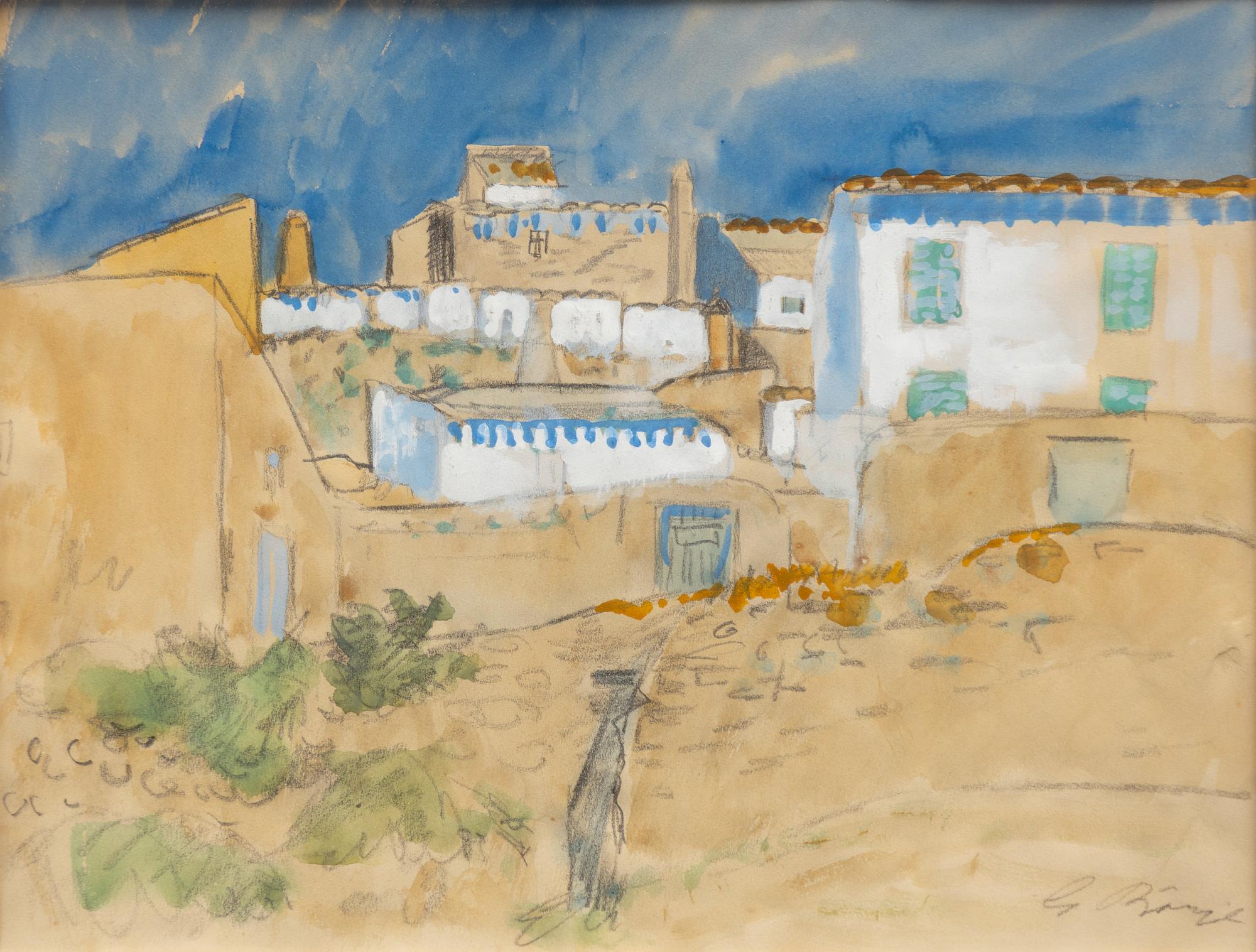 Gideon Börje, Sydländsk stadsbild.