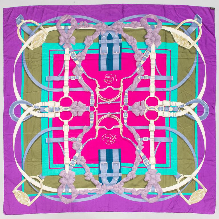 Hermès, 'Grand Manegè scarf.