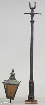 GATUBELYSNING, 1800-talets slut.