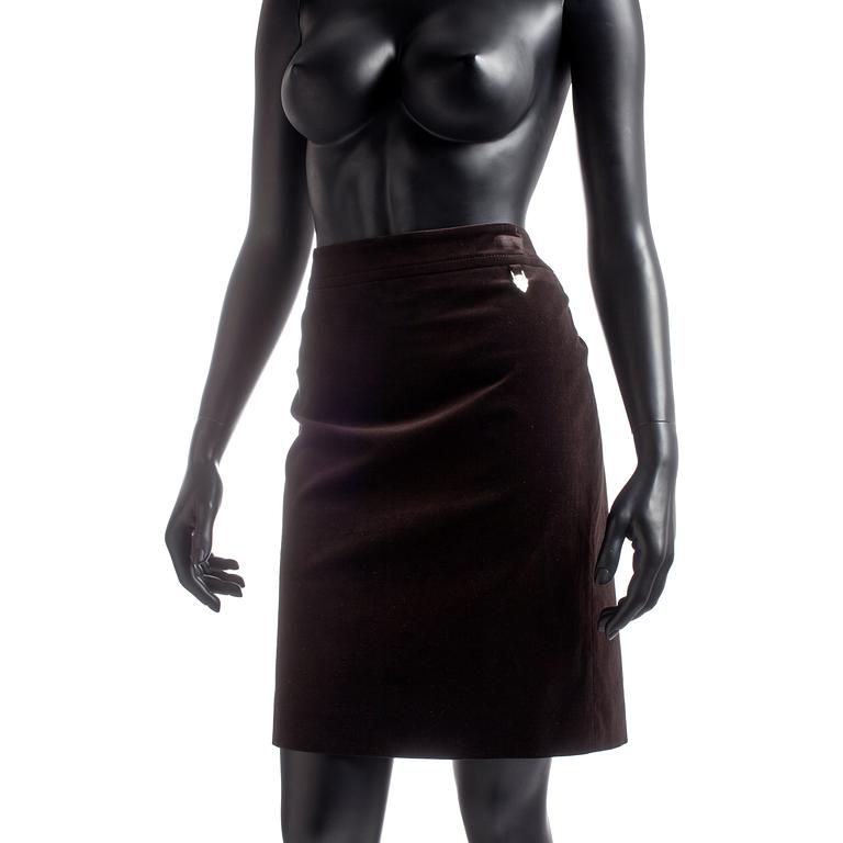 GUCCI, tvådelad dräkt bestående av kavaj samt kjol.