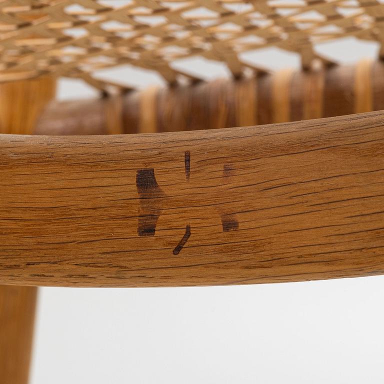 Hans J. Wegner, karmstolar, ett par, "The Chair"/"JH 501", Johannes Hansen, Danmark, 1950/60-tal.