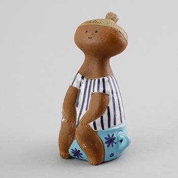 FIGUR, stengods, "Lotta", Lisa Larson, Gustavsberg.