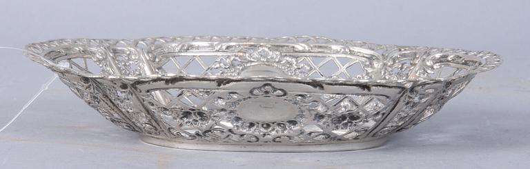 GALLERSKÅL, silver, 1900-tal.