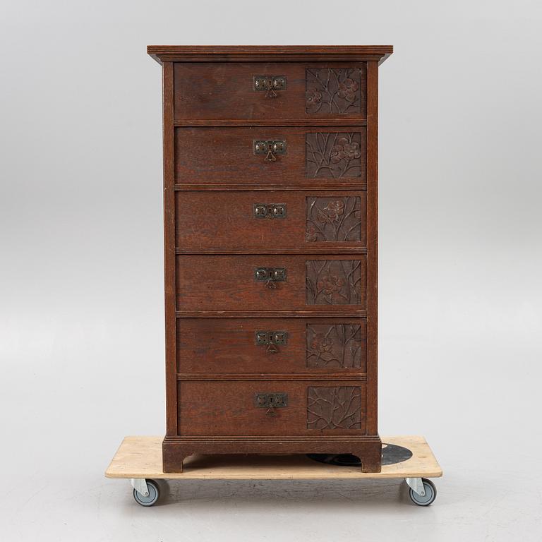 Chest of drawers, Jugend, Sweden, circa 1910.