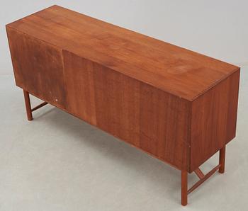 A Peter Hvidt & Orla Mølgaard-Nielsen teak sideboard, Søborg Møbler, Denmark 1950's-60's.