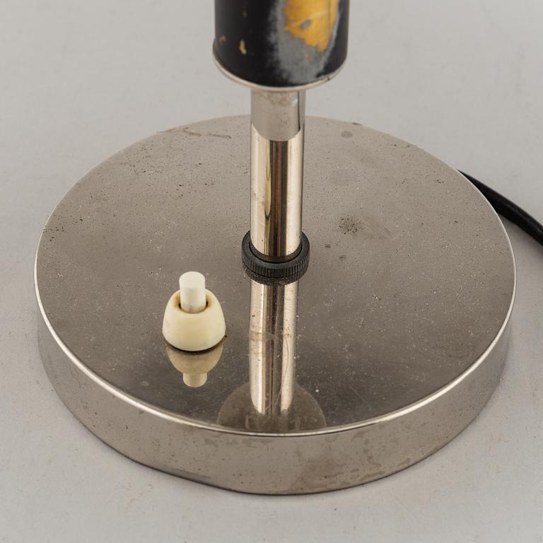 A two-light table lamp, probably 1930s.