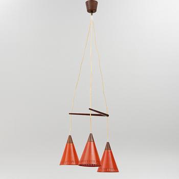 Ceiling lamp, mid-20th century.