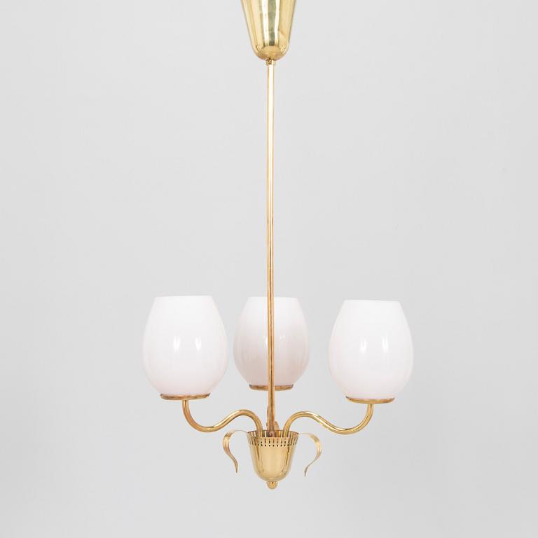 Taklampa, modell 51163, Idman, Finland, 1900-talets mitt.