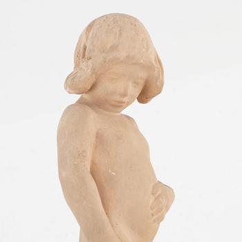 Christian Eriksson, a plaster sculpture, signed.