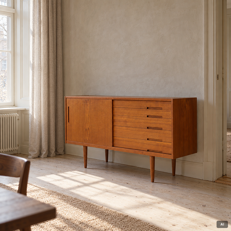 Nils Jonsson, sideboard “Lyon”, Hugo Troeds Bjärnum, 1960s.