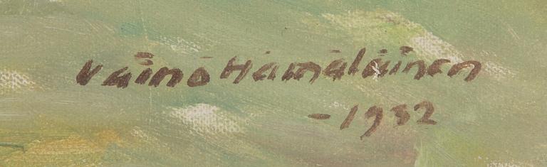 Väinö Hämäläinen, Punainen tupa.