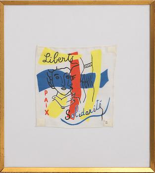 Fernand Léger, "Liberté Paix Solidarité".