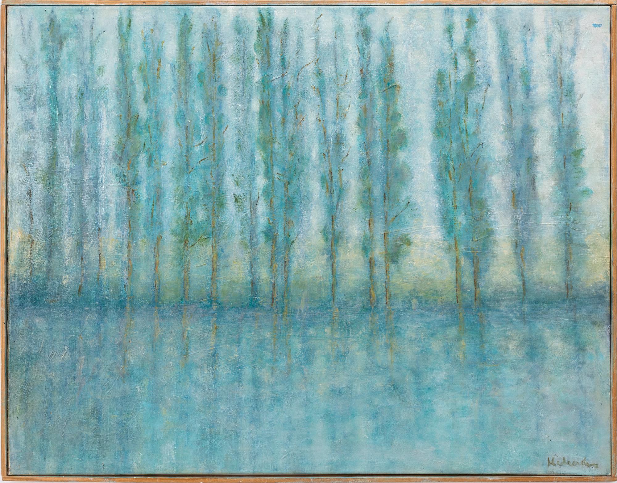 Ruben Heleander, "Popplar vid vattendrag".