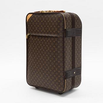 Louis Vuitton, a monogram canvas 'Pégase 65' suitcase.