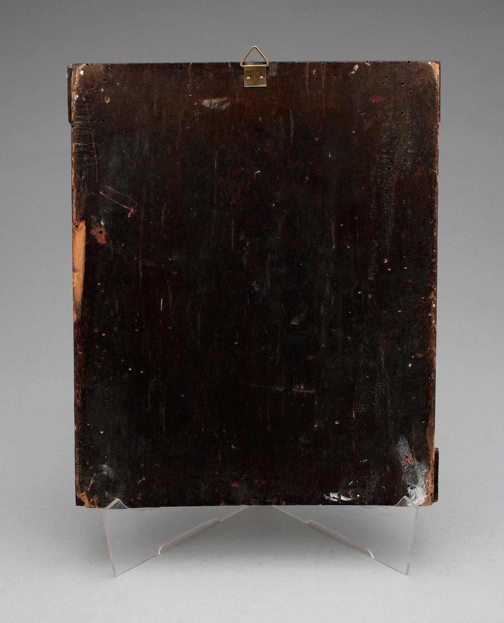 IKON, tempera på pannå, östra Europa 1800/1900.