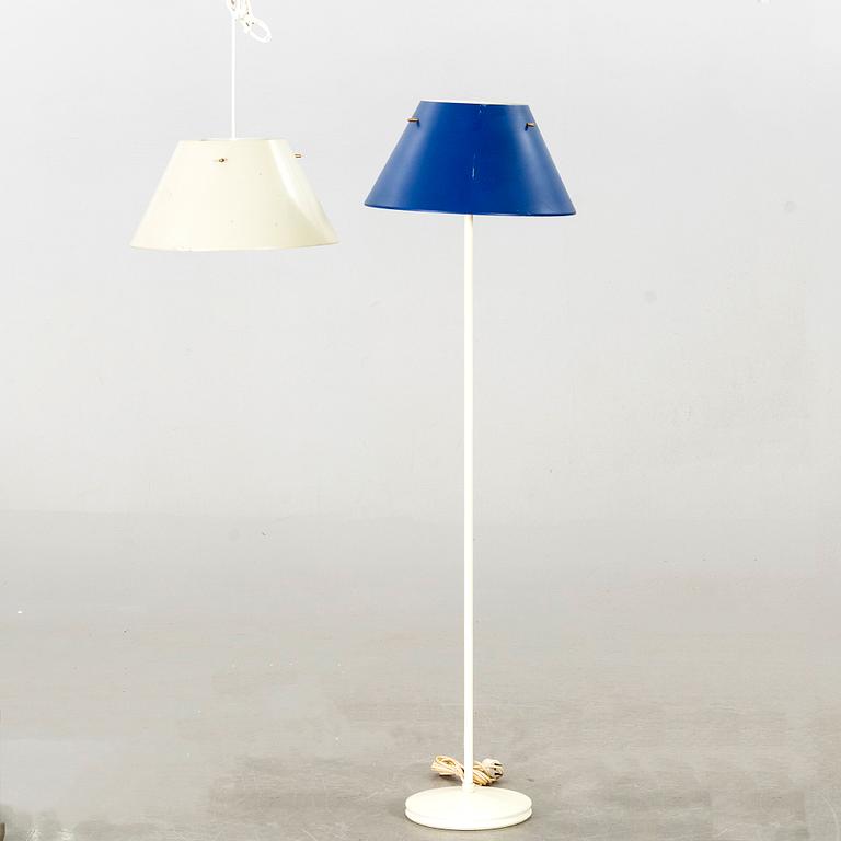 HANS-AGNE JAKOBSSON, floorlamp and pendant.