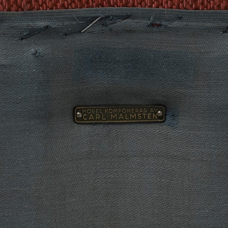 CARL MALMSTEN, fåtölj, 1900-talets andra hälft.