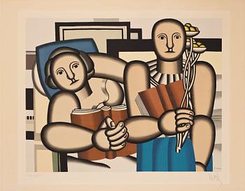 Fernand Léger, "La lecture".