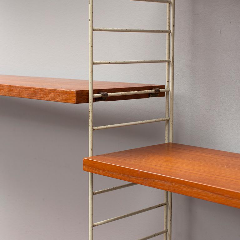 NILS STRINNING, a 'String' bookcase, mid 20th Century.