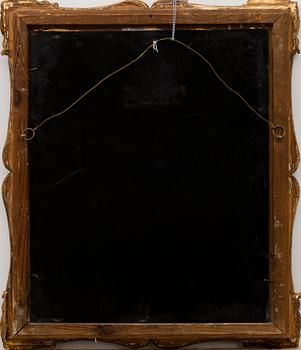 PAINTING, oil on sheet metal, Germany, 19th Century.