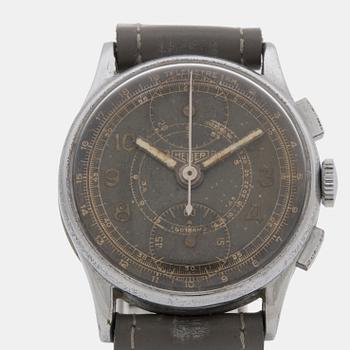 HEUER GOTHAM, chronograph, wristwatch, 31,8 mm,