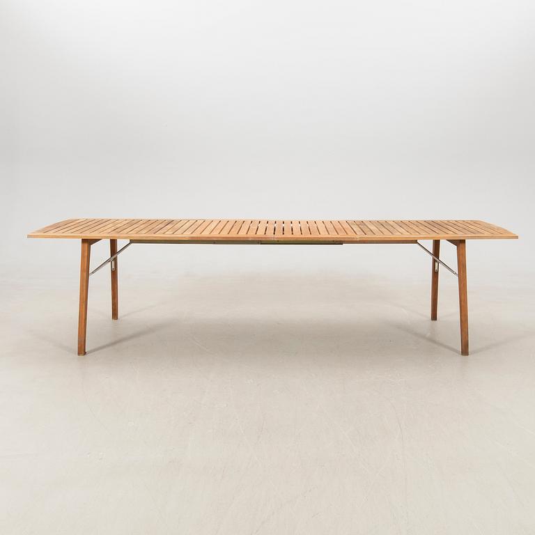 Jakob Berg trädgårdsmöbel 7 dlr "Ballare" för Fritz Hansen Danmark sent 1900-tal.