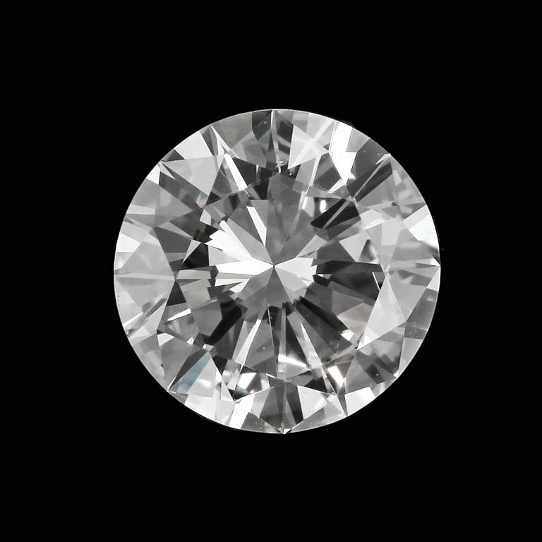 BRILJANTSLIPAD DIAMANT, oinfattad. Vikt 0.78 ct.