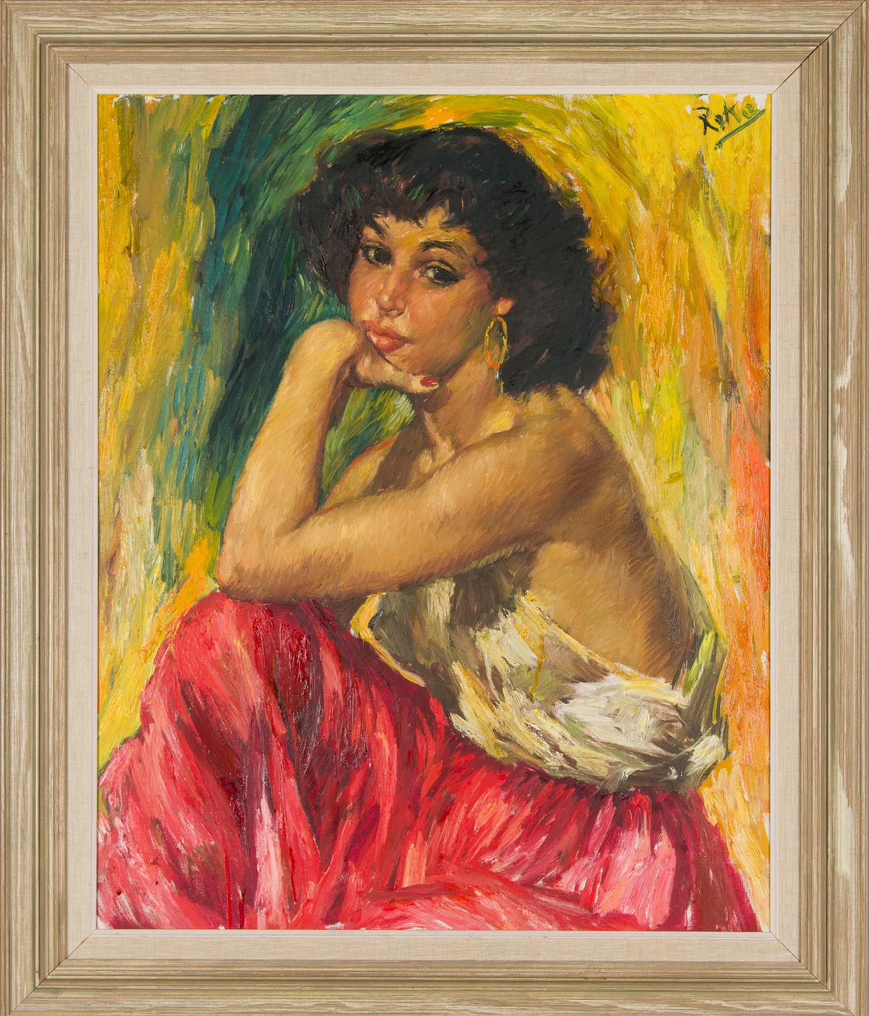 Charles Roka, Modellstudie.