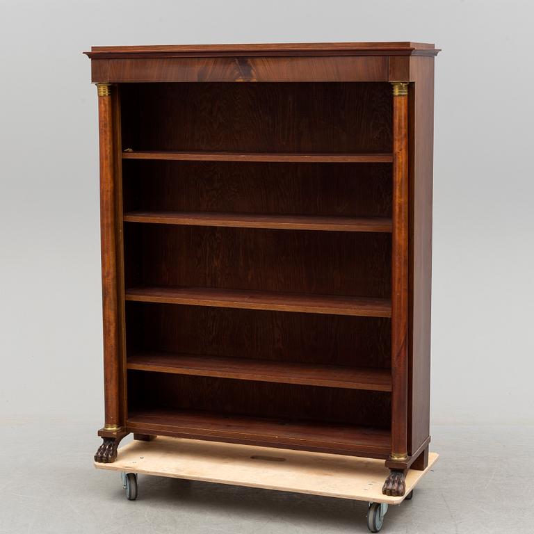 A early 20th century mahogany bookshelf.