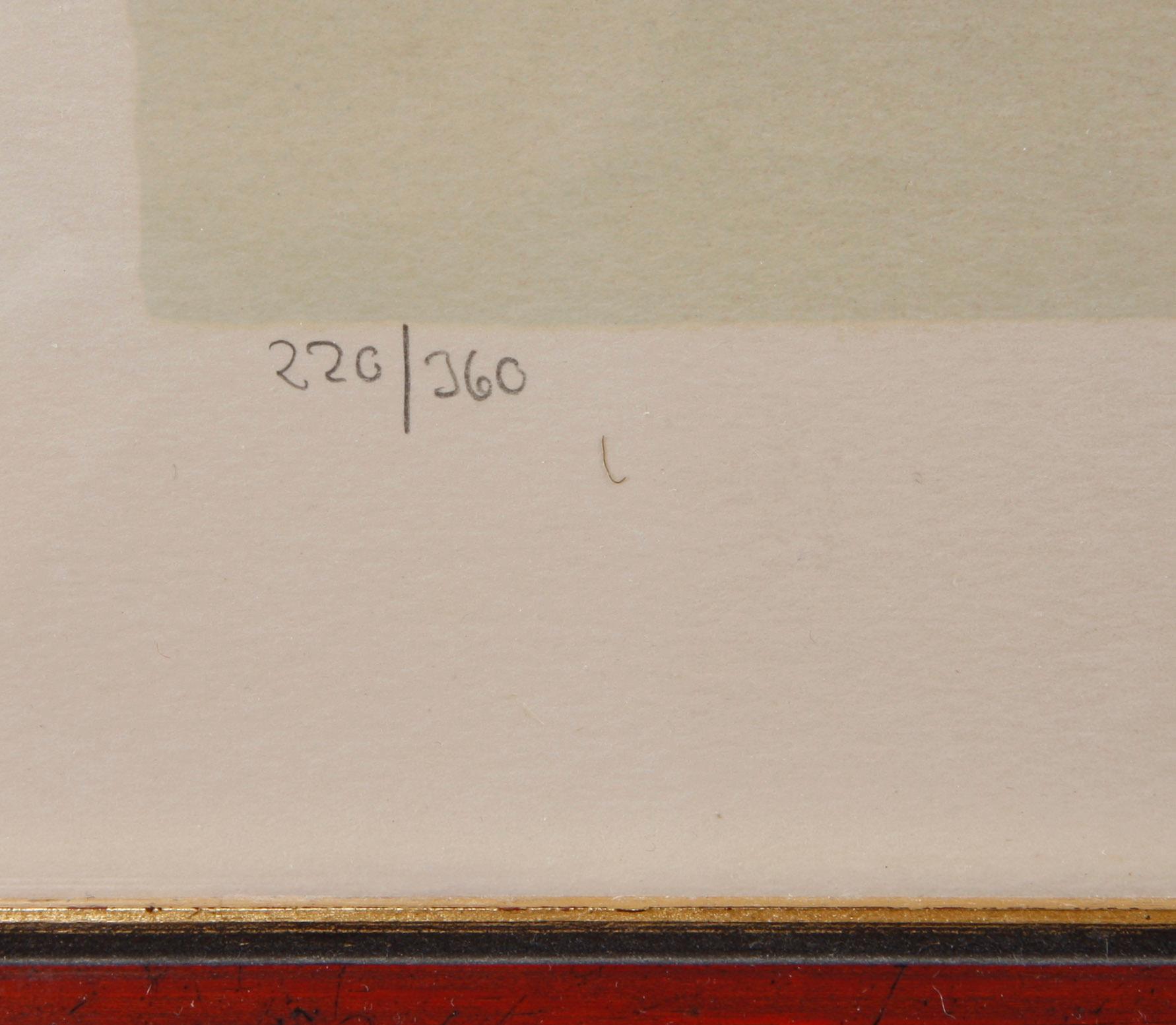 JOLIN, EINAR, färglitografi, sign o numr 220/360.