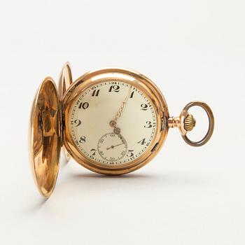 POCKET WATCH, hunter, 51 mm.