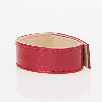 Monogram Vernis Leather Bracelet.