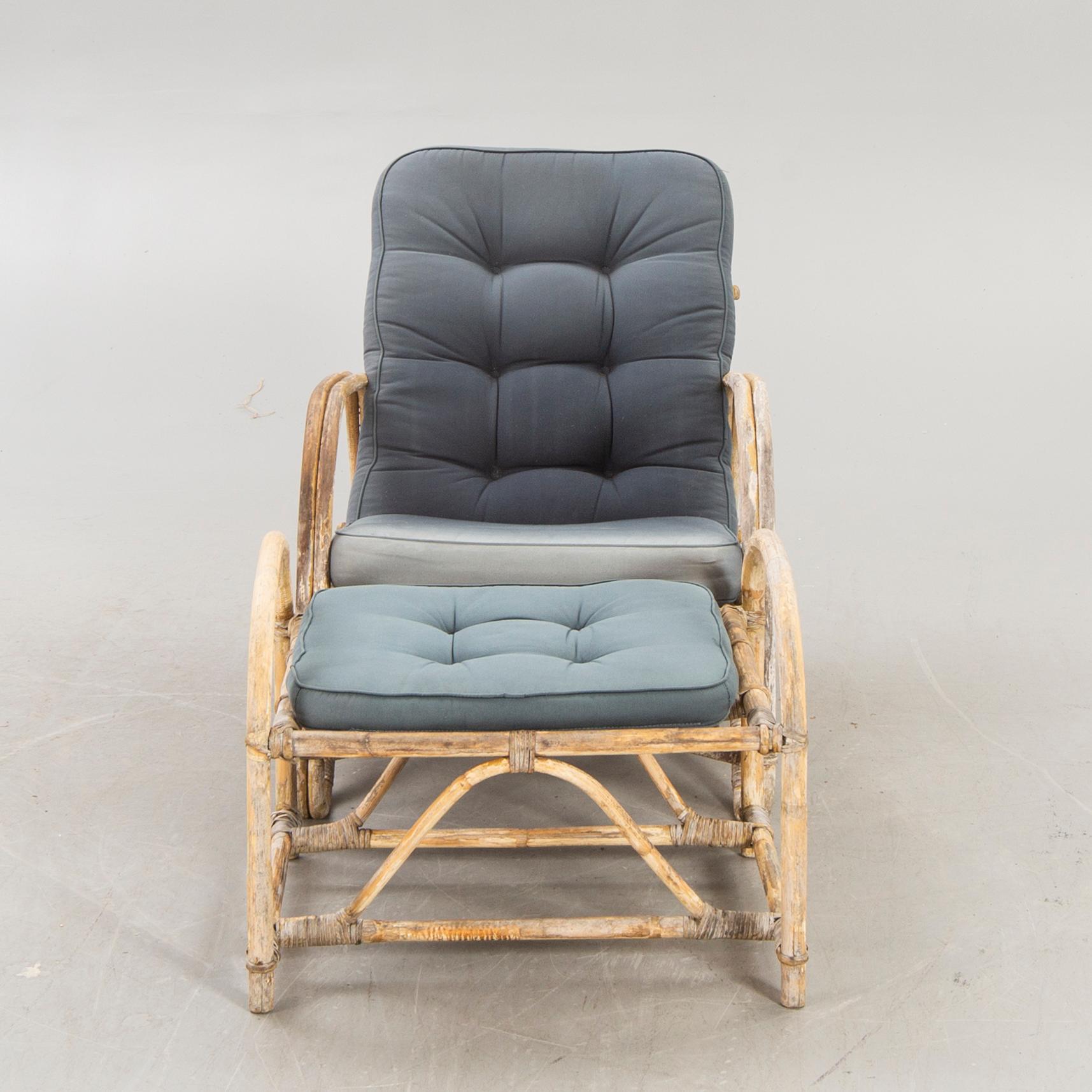 Josef Frank, vilstol med fotpall 1900-talets mitt.