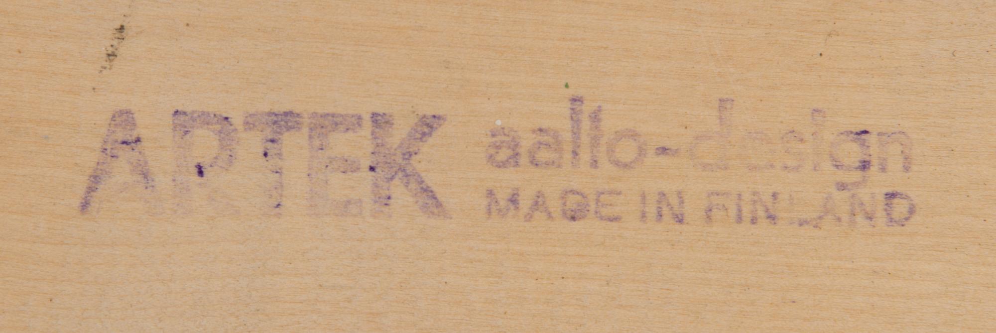 A 1960s century writing desk for Artek.