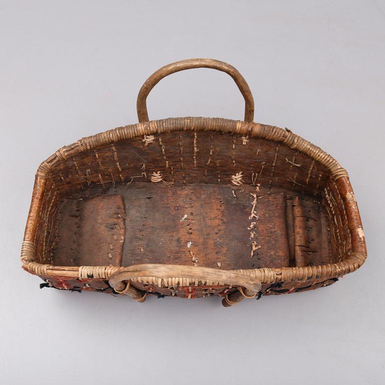 DOPKASS, allmoge. Sannolikt Dalarna, 1800-tal.