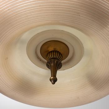 An Art Deco ceiling lamp, 1920s/30s.