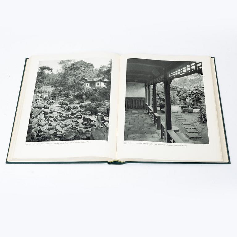 Two books, Gardens of China, by Osvald Siren and The Pageant of Peking, by Donnald Mennie and Putnam Weale.