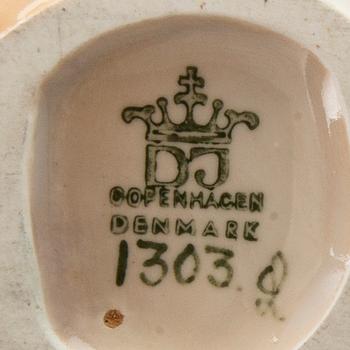FIGURIN, porslin, Dahl Jensen, Danmark.
