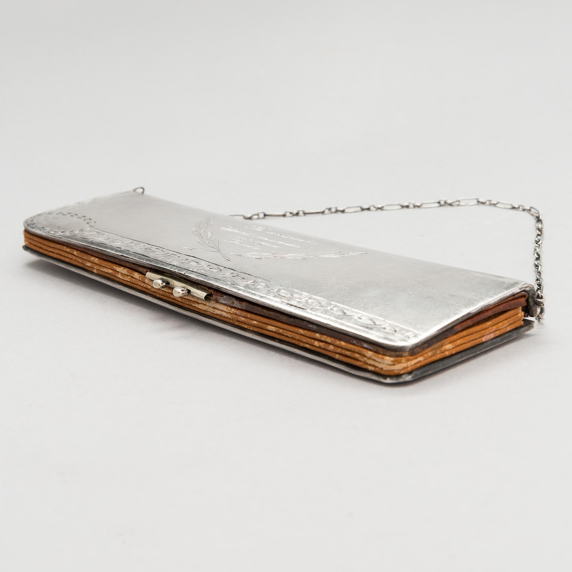 Laukku, hopeaa, Odessa, tuntematon mestari, Venäjä 1908-26.