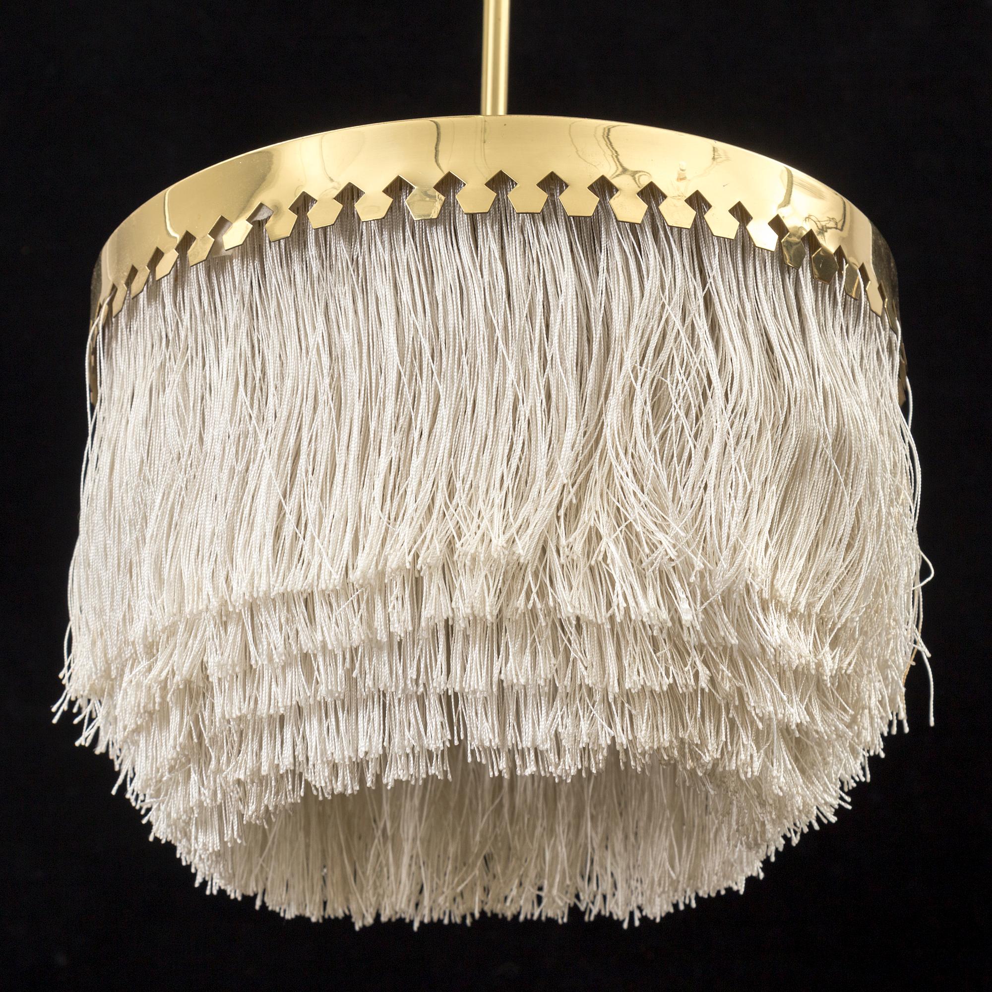 HANS-AGNE JAKOBSSON, a brass ceiling lamp, 20th century.