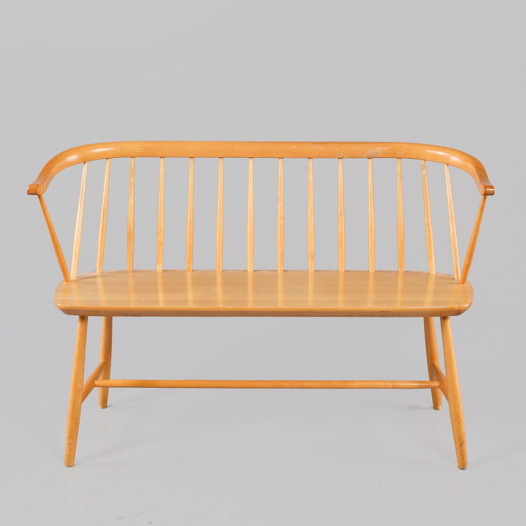 KARMSTOL SAMT SOFFA, Nesto, 1950/1960-tal.