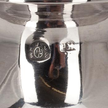 KANDELABER, 13L silver. Österrike-Ungern 1852. Vikt 652 g.