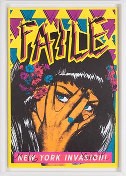 FAILE, "New York invasion !", serigraph, 2015. Ed 200. Signed.