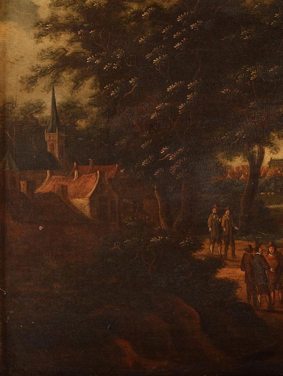 View of a Dutch city, possibly Amsterdam.