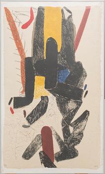 SERGE HÉLÉNON,  carborundum etching, signed and numbered  35/95.